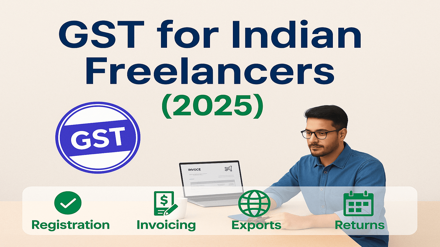 GST for Indian Freelancers: Registration, Rates, Invoicing, LUT & Returns [2025 Guide]